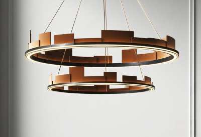 现代吊灯3D模型下载